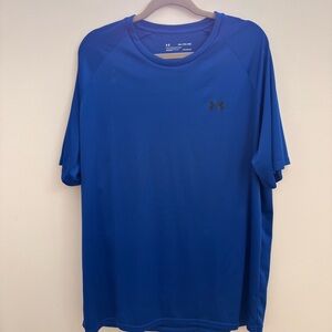 Under Armour Men's Short Sleeve Blue Tee